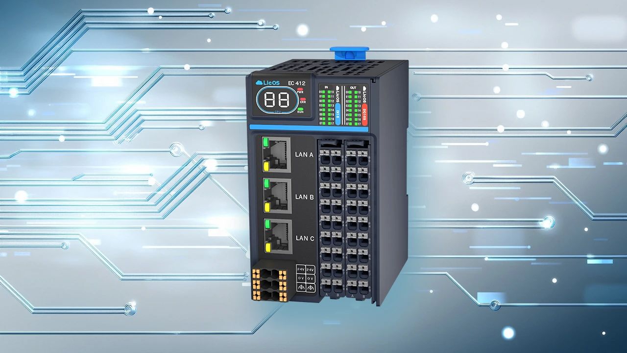 聯(lián)誠EC400大型PLC，支持雙PLC冗余